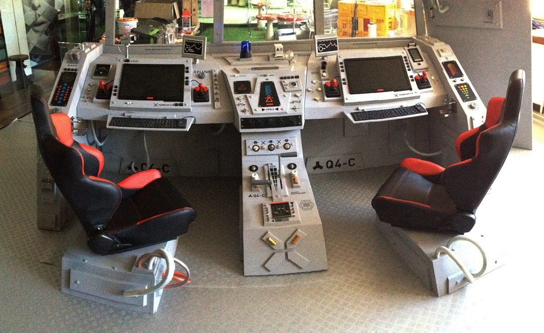 Cockpit für die Katz
